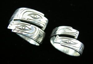 Eagle Wrap Adjustable Style Ring