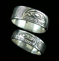 Killer Whale Band Ring