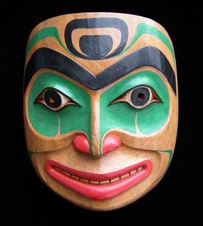 Smiling Warrior Mask