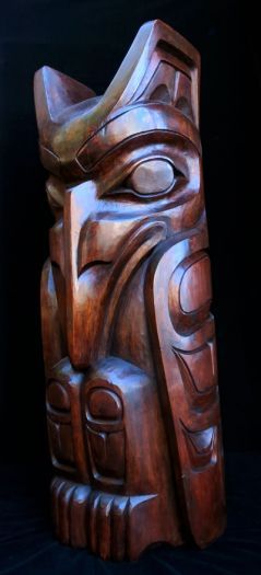 Raven Pole - Natural Finish