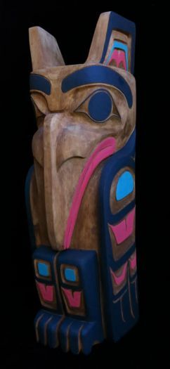 Raven Pole - Painted Finish