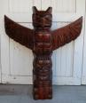 Thunderbird and Bear Pole - Natural Finish