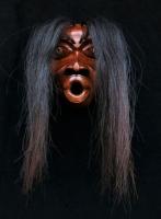 Tsonokwa Mask with Horse Hair - 