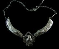 Eagle Choker with Eagle Wings