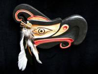 Thunderbird (Painted with Feather) - 